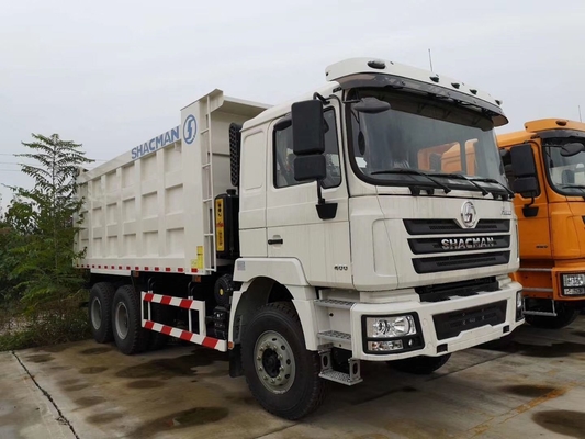 Second hand Shacman 6X4 380HP camion à décharge pour 20cbm taille de seau et roue motrice
