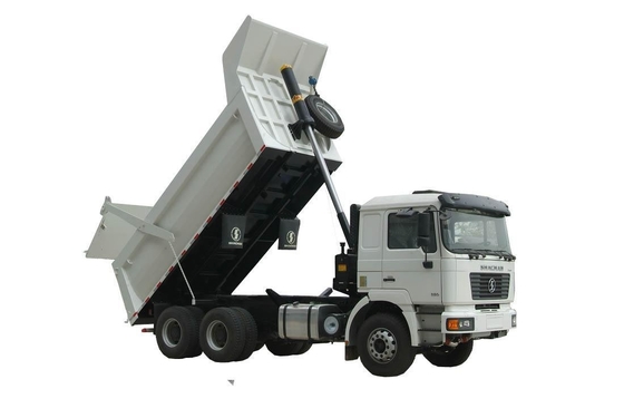 Second hand Shacman 6X4 380HP camion à décharge pour 20cbm taille de seau et roue motrice