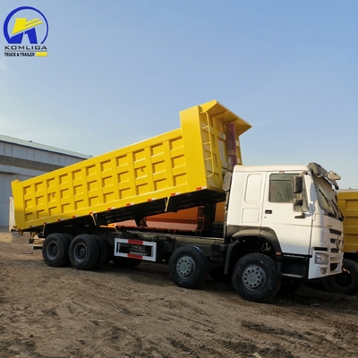 400 chevaux 12 roues HOWO camion à décharge camion à bascule pour 6×4 conduite et certification GCC