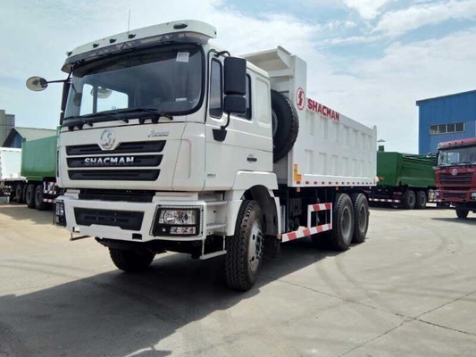 10 roues 6*4 camions-chargeurs avec Hw76 cabine et 10 1 pneus de rechange de Shacman Heavy Truck
