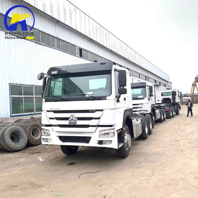 Personnalisation Sinotruk HOWO 6X4 371HP 375HP 380HP Tracteur remorque camion avec Rhd et LHD