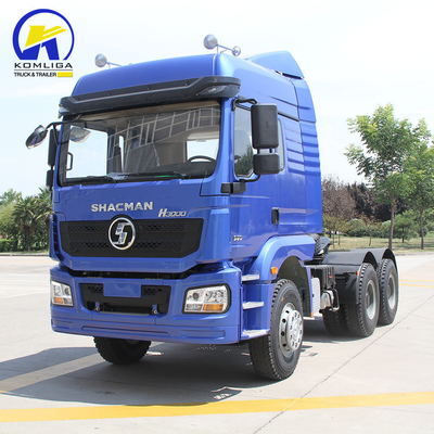 Shacman F2000 F3000 M3000 10 roues 6X4 380HP 420HP Tête de tracteur avec rapport de vitesse 3,08