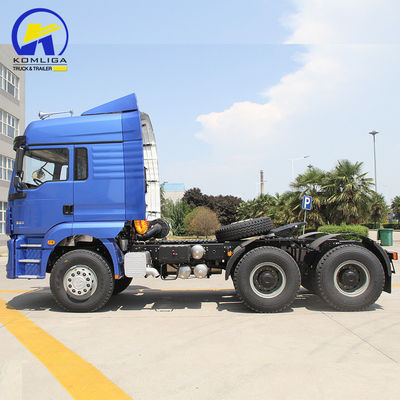 Shacman F2000 F3000 M3000 10 roues 6X4 380HP 420HP Tête de tracteur avec rapport de vitesse 3,08