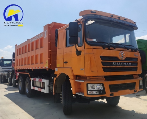 Shacman 20 cubic 6X4 20-30 tonnes camions-déchargeurs avec 300L réservoir de carburant et DOT Certification