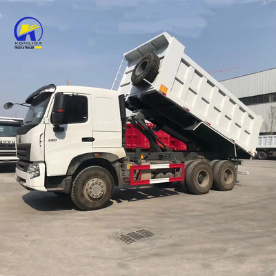 HW76 cabine Sinotruk HOWO camion à bascule 6*4 décharge 30t pour les projets de construction routière