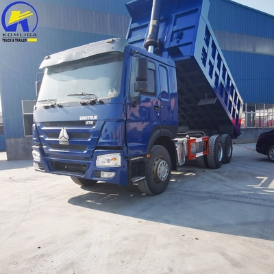 Transmission manuelle 375 chevaux Sinotruk 6X4 camion à décharge avec capacité de chargement de 16 tonnes