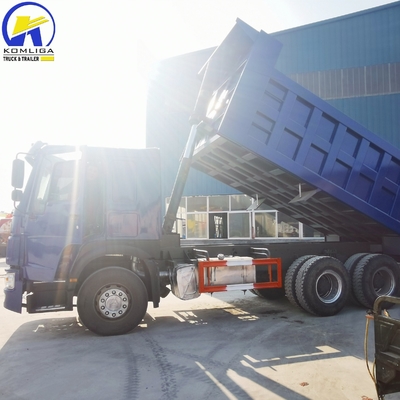 Transmission manuelle 375 chevaux Sinotruk 6X4 camion à décharge avec capacité de chargement de 16 tonnes