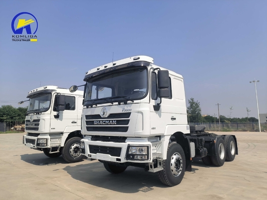 10 roues Shacman Tracteur lourd à tête de camion avec sièges ≤ 5 et capacité du moteur &gt; 8L
