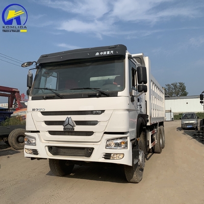 Type de transmission manuelle Utilisé 10 roues 6X4 camionneur à décharge avec conception de pneus radiaux
