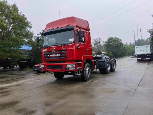 Shacman 10 pneus usés camion tracteur avec homme 16 tonnes deux étages réducteur de vitesse essieu arrière