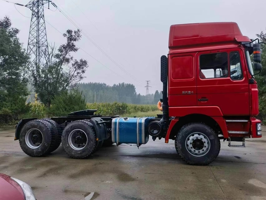 Shacman 10 pneus usés camion tracteur avec homme 16 tonnes deux étages réducteur de vitesse essieu arrière