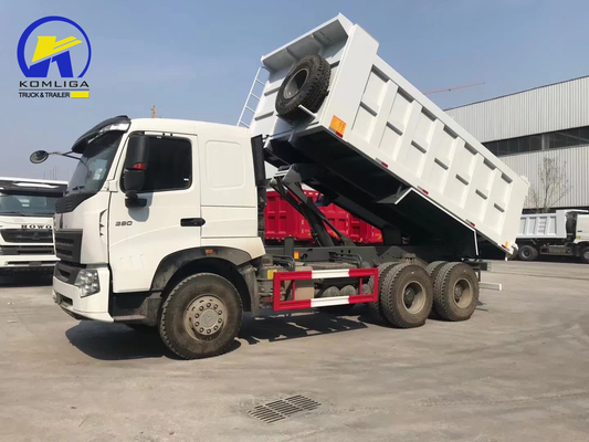 Zz3257n3847A 6X4 371HP 400 420 HP camion de décharge avec 5600X2300X1500 20cbm dimension du seau