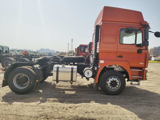 Rapide 12jsd200t 12 vers l' avant Cummins Isme 420 10 roues Shacman 6X4 4X2 Tracteur