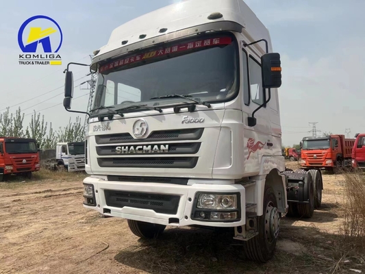 Shacman 6X4 Tracteur à tête de remorque avec homme d'essieu avant 7,5 tonnes