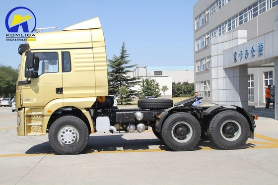 Direction lourde 6X4 380HP Shacman F3000 Tracteur Used Head Truck avec moteur diesel