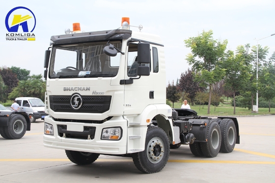 Conception de pneus radiaux de 380 ch Shacman 6X4 Tracteur Truck tête pour dans le budget