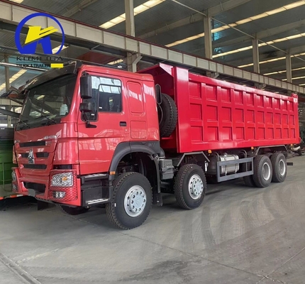 Automobile à décharge de déchargeuse de charge lourde Sinotruk HOWO 8X4 certifiée DOT pour les exigences du client