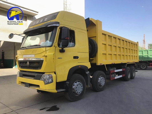 12 roues 8x4 camionneur lourd avec Wd615.47.D12.42 Moteur et longue durée de vie