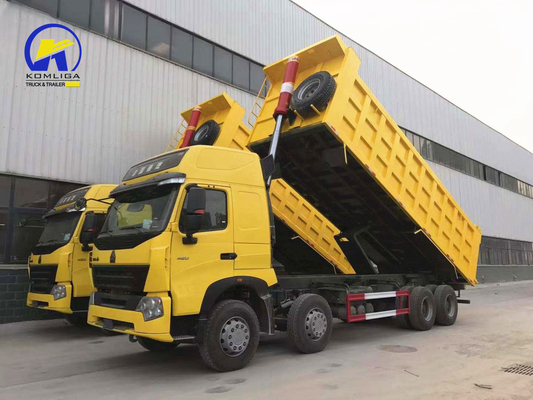 12 roues 8x4 camionneur lourd avec Wd615.47.D12.42 Moteur et longue durée de vie