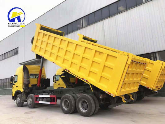 12 roues 8x4 camionneur lourd avec Wd615.47.D12.42 Moteur et longue durée de vie