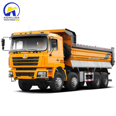 Shacman 8X4 camion de décharge pour le sable et la pierre lourde Hw76 Cabine 351-450 chevaux
