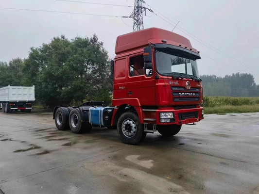 Shacman 6X4 Camion lourd &gt; 8L Capacité du moteur Homme 7,5 tonnes Arbre avant/Utilisé pour remorque