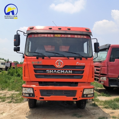 8X4 Shacman pneumatique de camion à ordures d'occasion Certification GCC 16 tonnes Capacité de chargement Arbre arrière