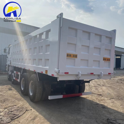 8X4 12 roues Shacman Truck Dump Tipper Truck Norme d'émission Euro 2 pour les véhicules lourds