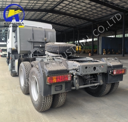 HOWO 6X4 Truck tracteur à tête 10 roues Truck tracteur avec pneu certifié ECE 295/80r22.5