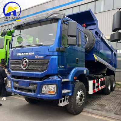 6X4 roue motrice Shacman camion à décharge avec capacité de moteur&gt; 8L Le meilleur choix de l'Afrique