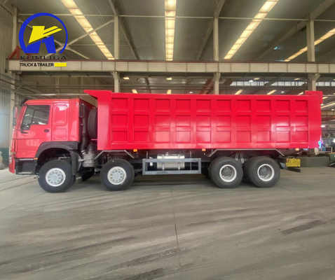 351-450 ch Sinotruk HOWO 8X4 camion à bascule avec 50 tonnes de capacité de charge