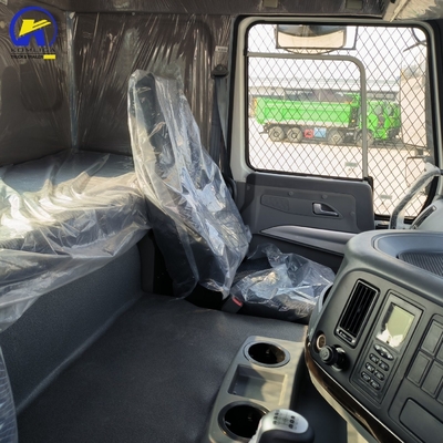 Tête de remorque utilisée 6*4 HOWO Tracteur de camion avec une capacité de charge de 21-30 t et un essieu avant de 9 t