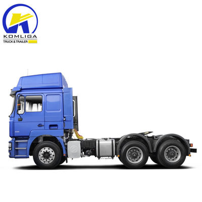 Chauffeur de tracteur Shacman F3000 10 roues 6*4 Used Trailer Head Truck Puissance de 380 chevaux