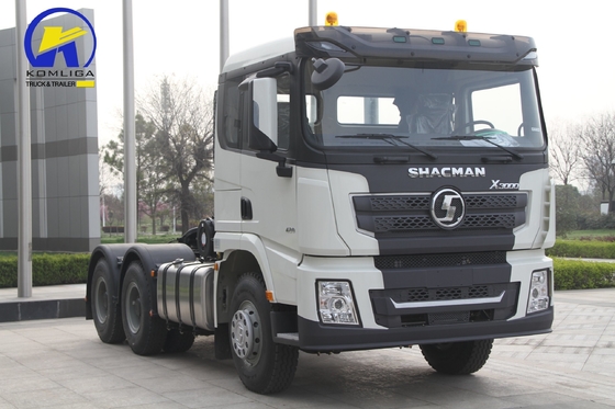 Chauffeur de remorque d'occasion Shacman 420HP 6X4 6*4 10 roues Tracteur camion Sx4255jv324