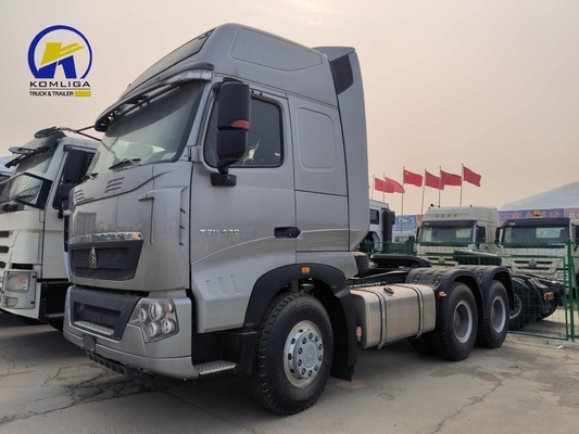 Sinotruk HOWO Camion 6X4 10 roues Camion tracteur d'occasion avec réservoir d'huile en aluminium de 400L