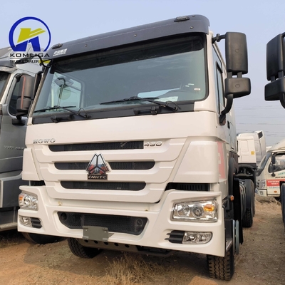 Sinotruk HOWO Camion 6X4 10 roues Camion tracteur d'occasion avec réservoir d'huile en aluminium de 400L