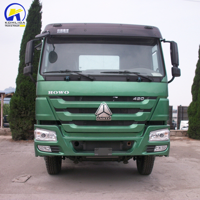 420 chevaux Diesel Sinotruk HOWO 6X4 10 roues Tracteur Truck Trailer tête pour les industries finales