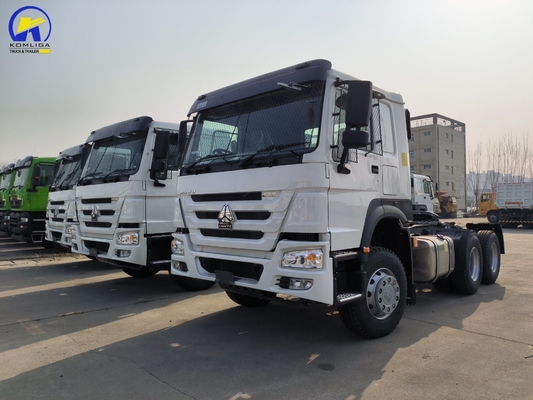 420 chevaux Diesel Sinotruk HOWO 6X4 10 roues Tracteur Truck Trailer tête pour les industries finales