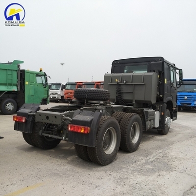 Euro2 Émission Utilisé 420HP Sinotruk HOWO Truck tracteur pour le premier mobileur lourd