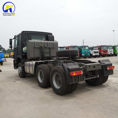 Euro2 Émission Utilisé 420HP Sinotruk HOWO Truck tracteur pour le premier mobileur lourd