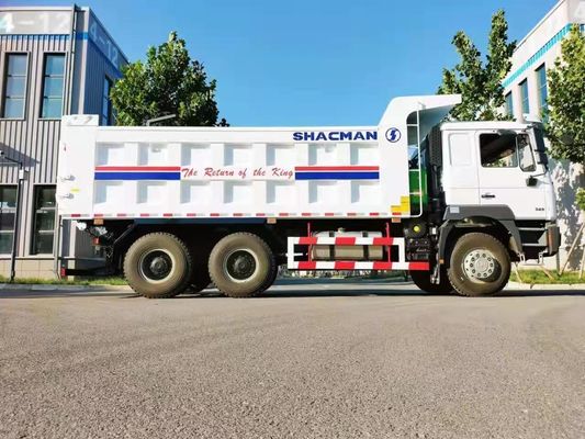 Certifié DOT Shacman 6X4 10 pneus camion à décharge camion à bascule avec une cabine couchette et climatisation