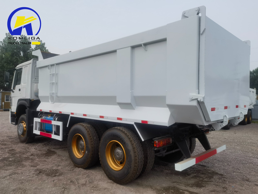 Levé ventrale levé hydraulique Sinotruk 10 roues 6X4 camion de décharge en forme de U