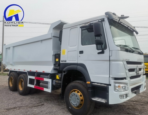 Levé ventrale levé hydraulique Sinotruk 10 roues 6X4 camion de décharge en forme de U