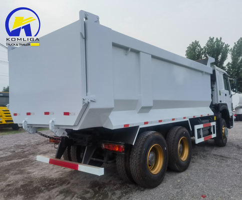 Levé ventrale levé hydraulique Sinotruk 10 roues 6X4 camion de décharge en forme de U