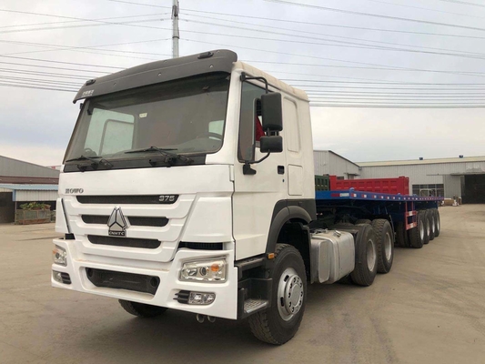 Sinotruk HOWO 371HP 6X4 10 roues Tête de semi-remorque Charge de réservoir Tireur de décharge de remorque Tracteur de camion