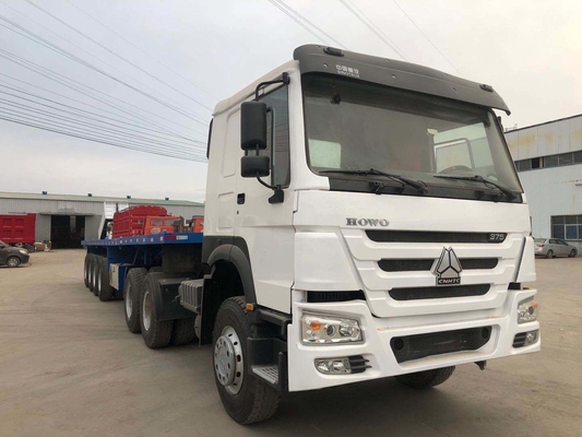 Sinotruk HOWO 371HP 6X4 10 roues Tête de semi-remorque Charge de réservoir Tireur de décharge de remorque Tracteur de camion