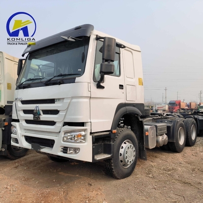 Appui technique Sinotruk lourd HOWO Diesel 6*4 Tracteur remorque Tête de camion