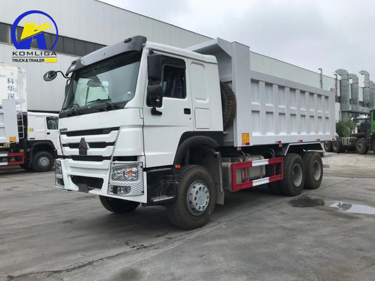 Sinotruck utilisé HOWO 6X4 10 roues 371HP/375HP camion-déchargeuse à bascule pour les projets routiers nigérians