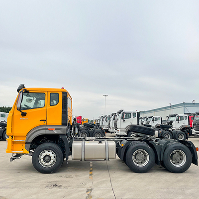 16 tonnes Arbre arrière Sinotruk HOWO 6X4 Tracteur camion conteneur remorque décharge camion squelette