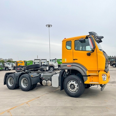 16 tonnes Arbre arrière Sinotruk HOWO 6X4 Tracteur camion conteneur remorque décharge camion squelette